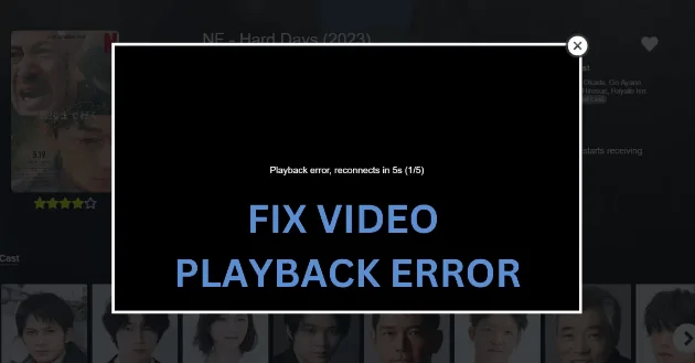 Cómo Solucionar el Error de Reproducción (Playback Error) en IPTV Smarters Pro 2024